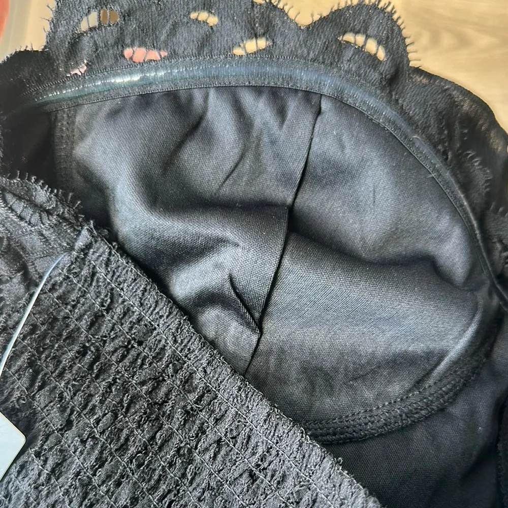 Justify Black Lace Strapless Top size XL - Picture 8 of 8